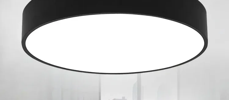 Подвесной круглый светильник