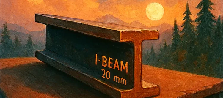 Балка двутавровая 20 мм