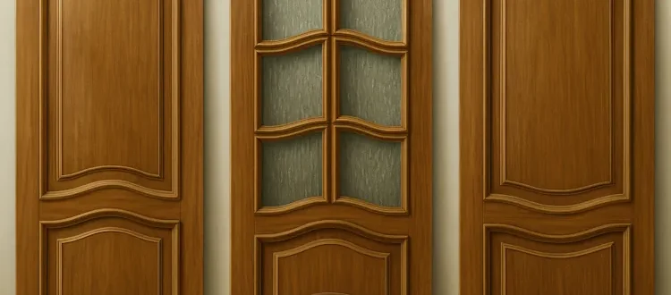 Межкомнатные двери из массива дерева для классического интерьера