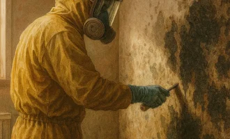 Обработка квартиры от плесени и грибка