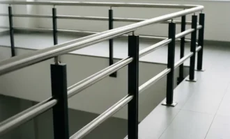 Ограждения перила поручни из нержавеющей стали 2