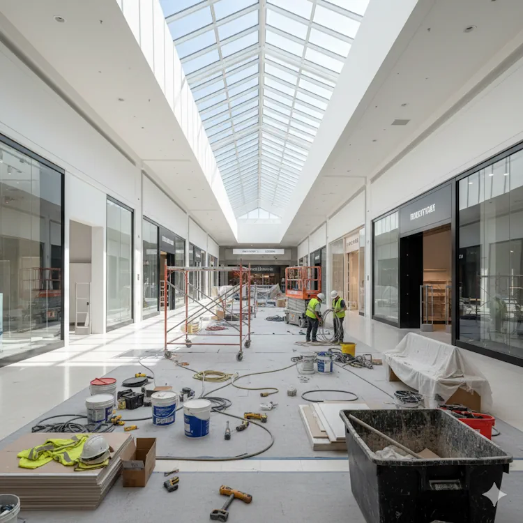 Освещение в коммерческих помещениях