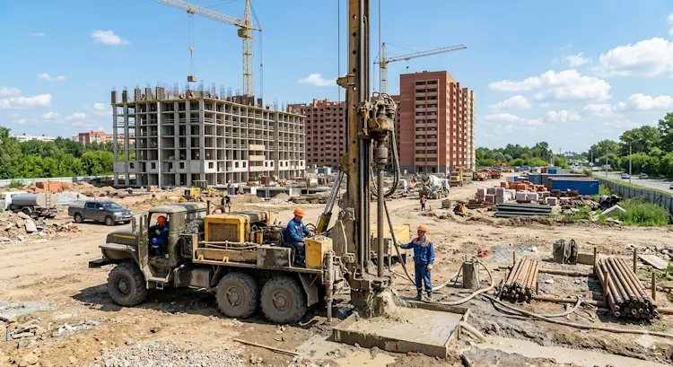 Burenie skvaziny na vodu